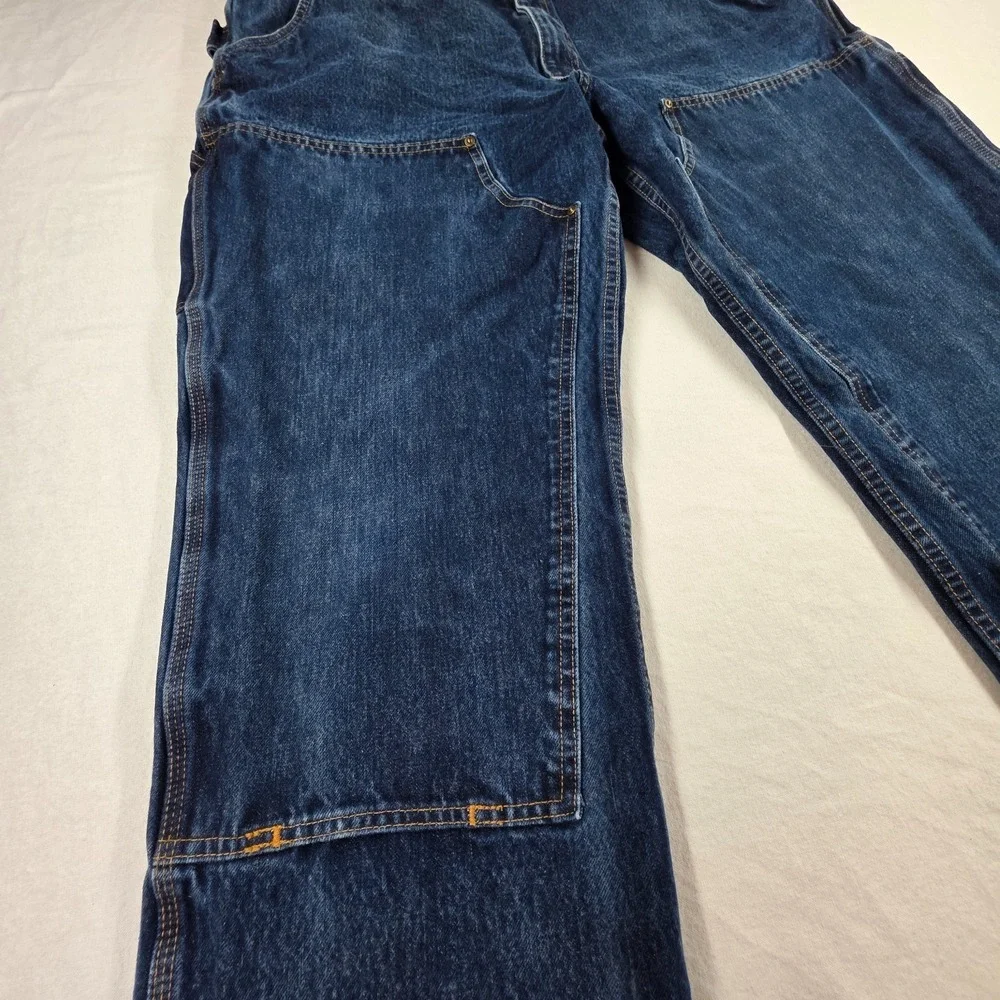 Carhartt Rugged Flex Relaxed Fit Utility Logger Jeans 103890 Double Knee 42x30